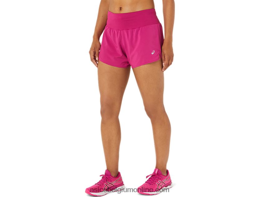 damesweg 3,5 in het kort V6HXR23448 fuchsia rood Asics