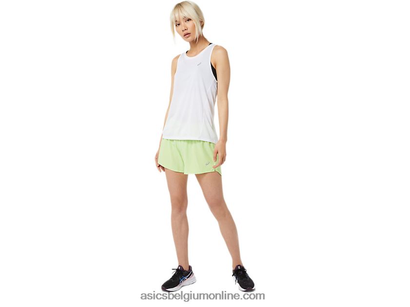 damesweg 3,5 in het kort V6HXR23462 limoen groen Asics