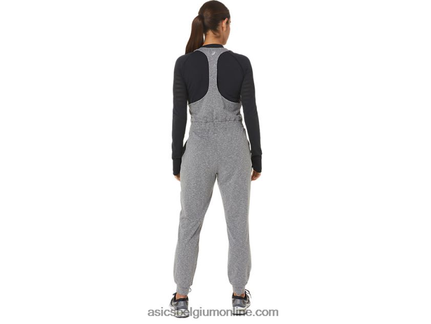 de nieuwe sterke hergebruikte jumpsuit voor dames V6HXR22695 donkergrijze heide Asics