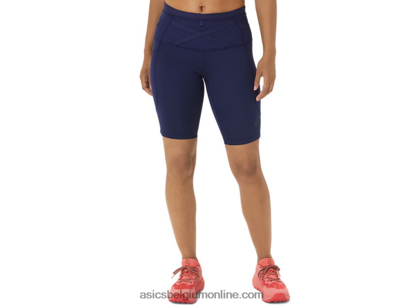 fujitrail sprinter voor dames V6HXR22467 indigoblauw/papaja Asics