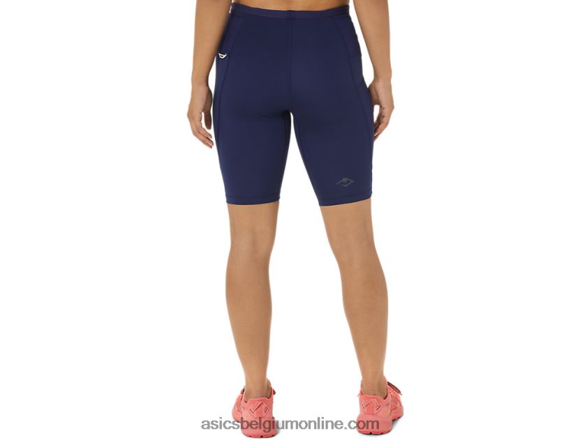 fujitrail sprinter voor dames V6HXR22467 indigoblauw/papaja Asics