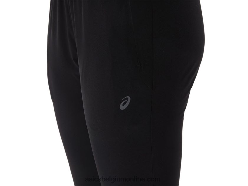 geweven trainingsbroek met core-stretch voor dames V6HXR22217 prestatie zwart Asics