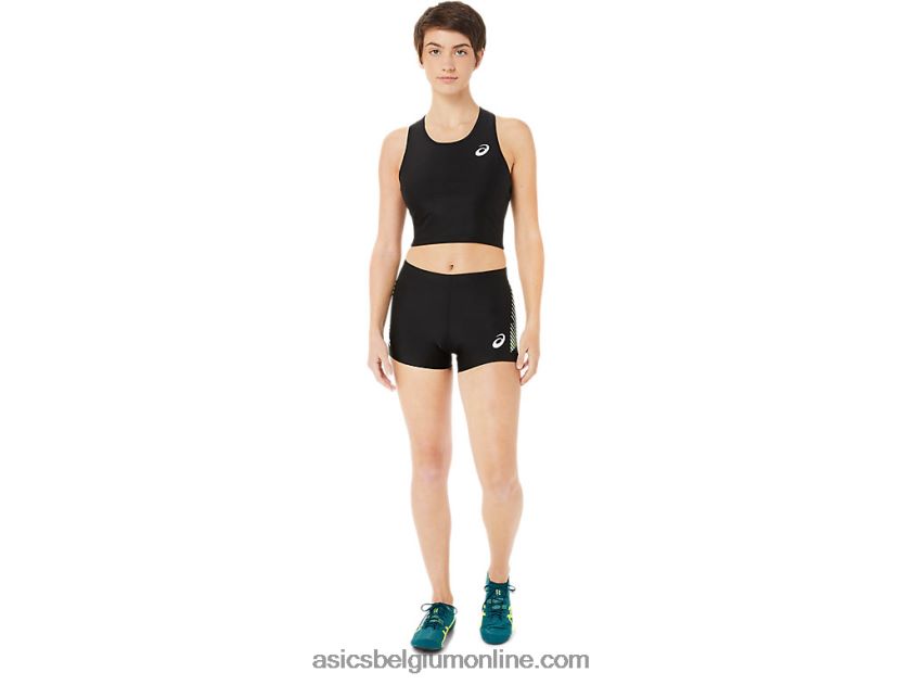 hardloopbroek voor dames V6HXR23402 prestatie zwart Asics