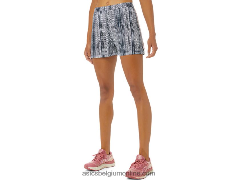 kant-en-klare korte broek van 3 inch voor dames V6HXR23474 franse blauwdruk/nauwelijks roze Asics