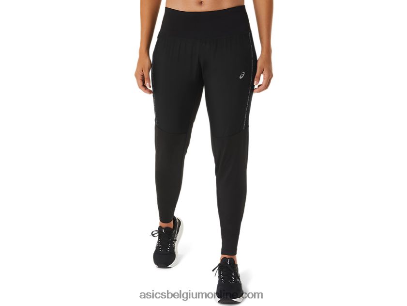 racebroek voor dames V6HXR22504 prestatie zwart Asics