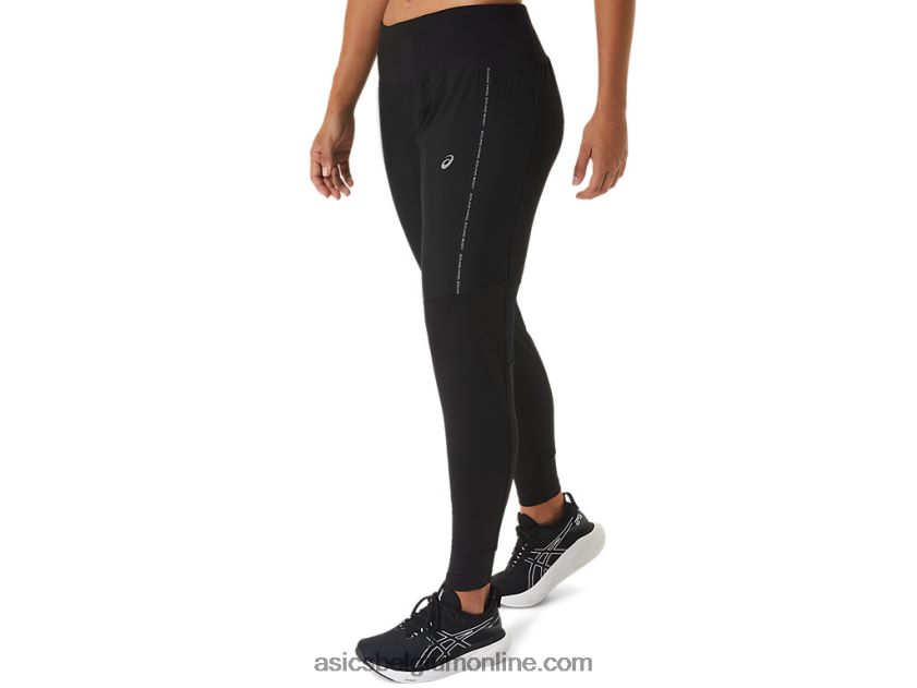racebroek voor dames V6HXR22504 prestatie zwart Asics