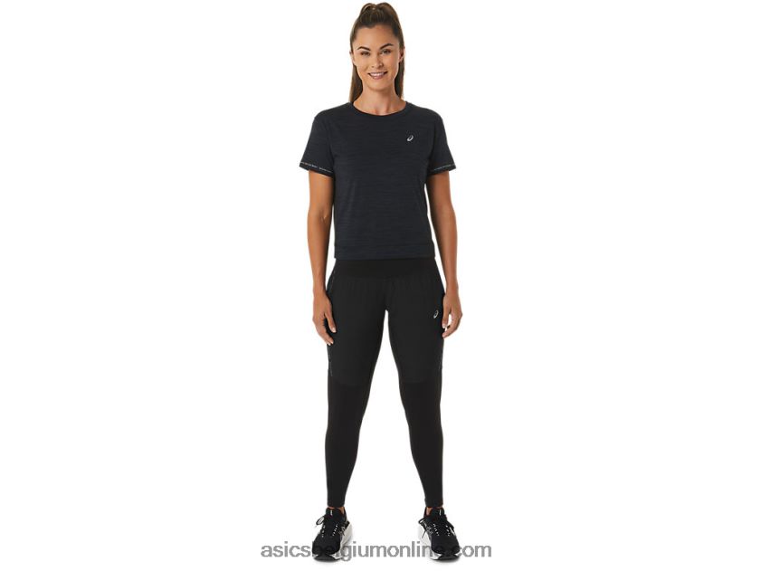 racebroek voor dames V6HXR22504 prestatie zwart Asics