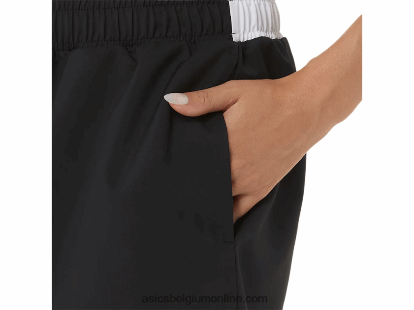short voor dames V6HXR22465 prestatie zwart Asics