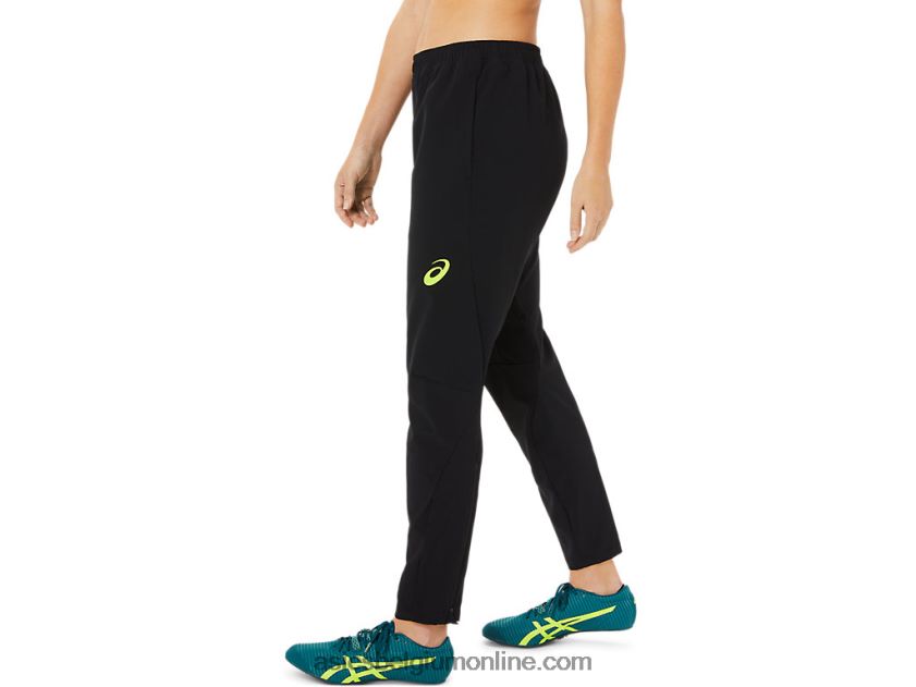stretch geweven damesbroek V6HXR23404 prestatie zwart Asics
