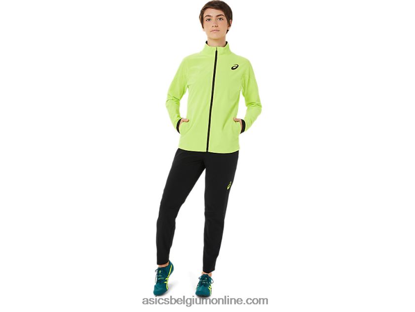 stretch geweven damesbroek V6HXR23404 prestatie zwart Asics
