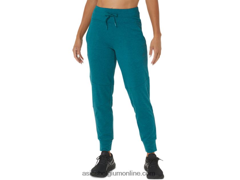 technische joggingbroek voor dames V6HXR22834 fluwelen grenen spacedye/rustgevende zee Asics