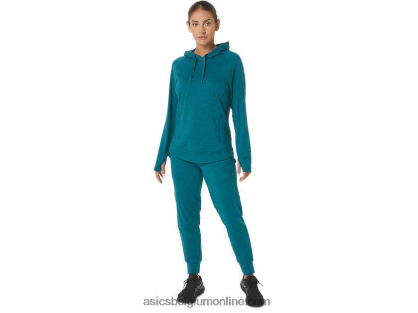 technische joggingbroek voor dames V6HXR22834 fluwelen grenen spacedye/rustgevende zee Asics