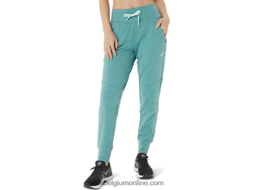 technische joggingbroek voor dames V6HXR23394 salie spacedye Asics