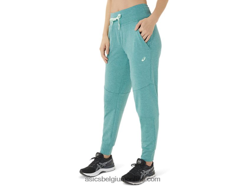 technische joggingbroek voor dames V6HXR23394 salie spacedye Asics