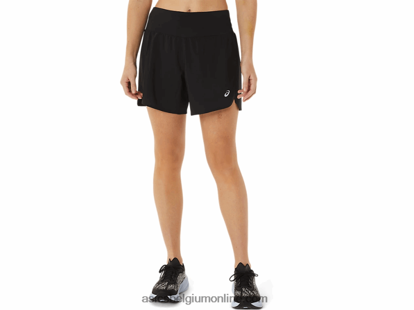 vrouwenweg 2-n-1 5.5in het kort V6HXR23002 prestatie zwart Asics
