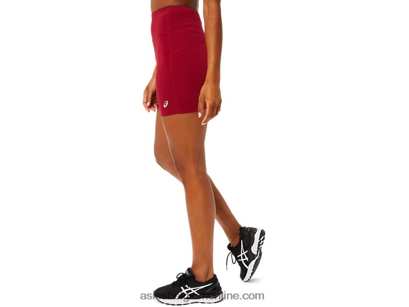 w pr lyte 5in kort V6HXR23841 bordeaux Asics
