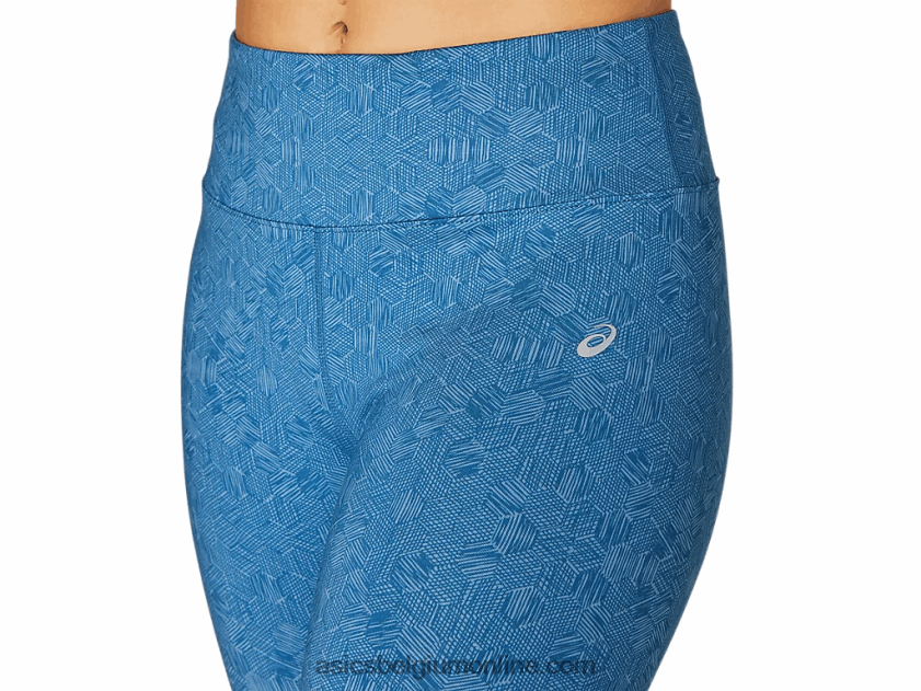 7/8 panty voor dames V6HXR24103 grote haai geëtste hex print Asics