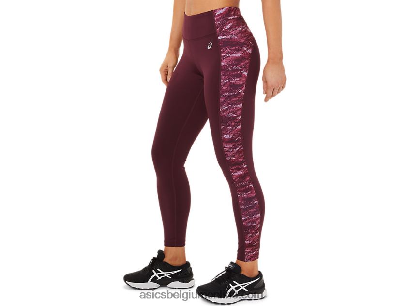 7/8 prestatietight voor dames V6HXR23663 diepe mars/mist multi Asics