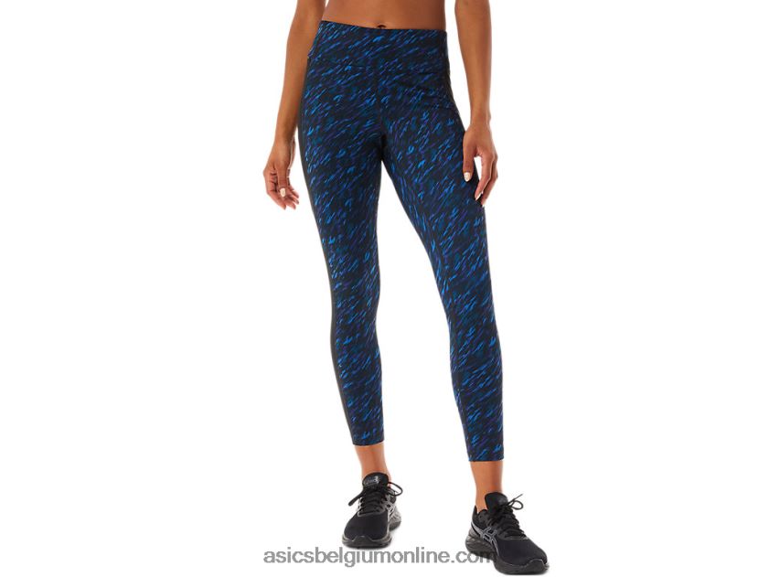 Kate 7/8 strakke damesbroek V6HXR23290 nachtschaduw/lake drive print Asics