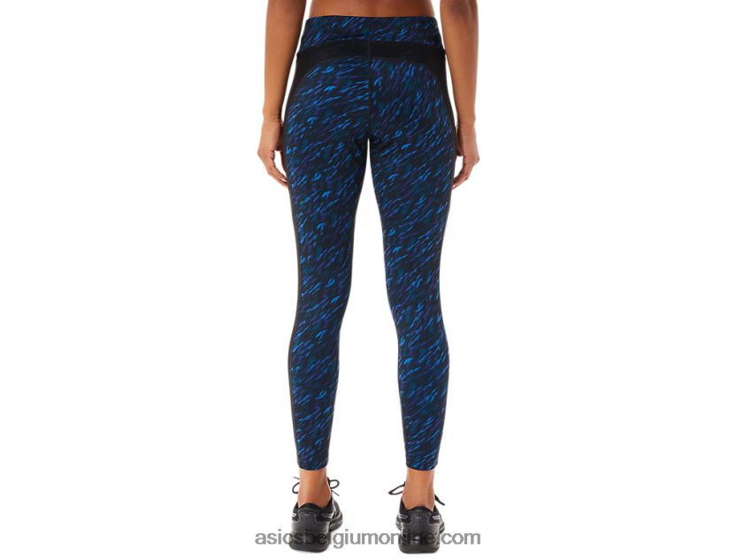 Kate 7/8 strakke damesbroek V6HXR23290 nachtschaduw/lake drive print Asics