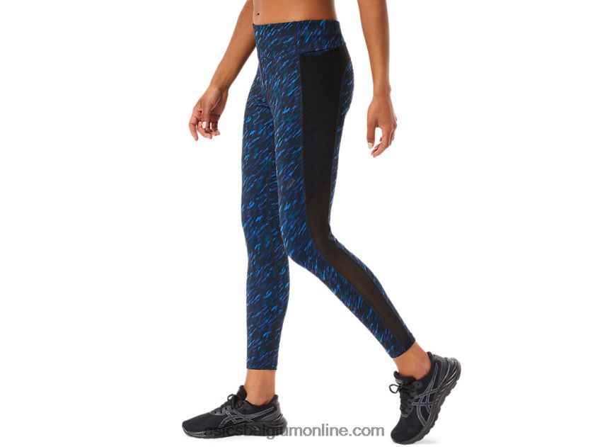 Kate 7/8 strakke damesbroek V6HXR23290 nachtschaduw/lake drive print Asics