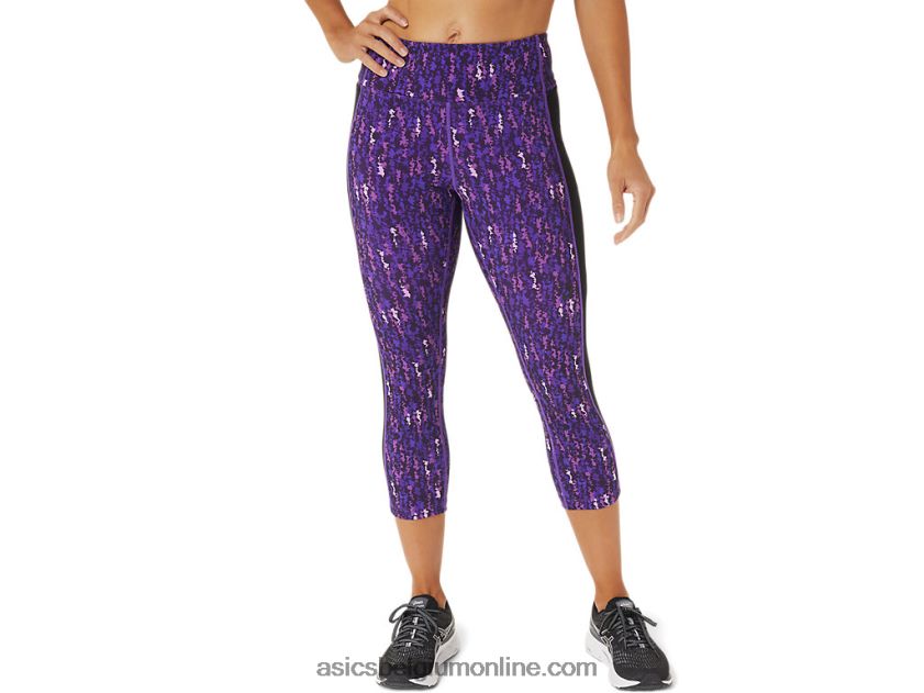 Kate pocket capri voor dames V6HXR23020 japan geborsteld orchidee/zwart Asics