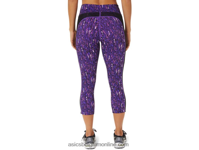 Kate pocket capri voor dames V6HXR23020 japan geborsteld orchidee/zwart Asics