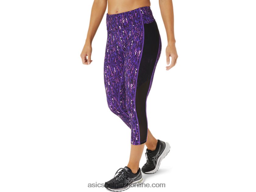Kate pocket capri voor dames V6HXR23020 japan geborsteld orchidee/zwart Asics