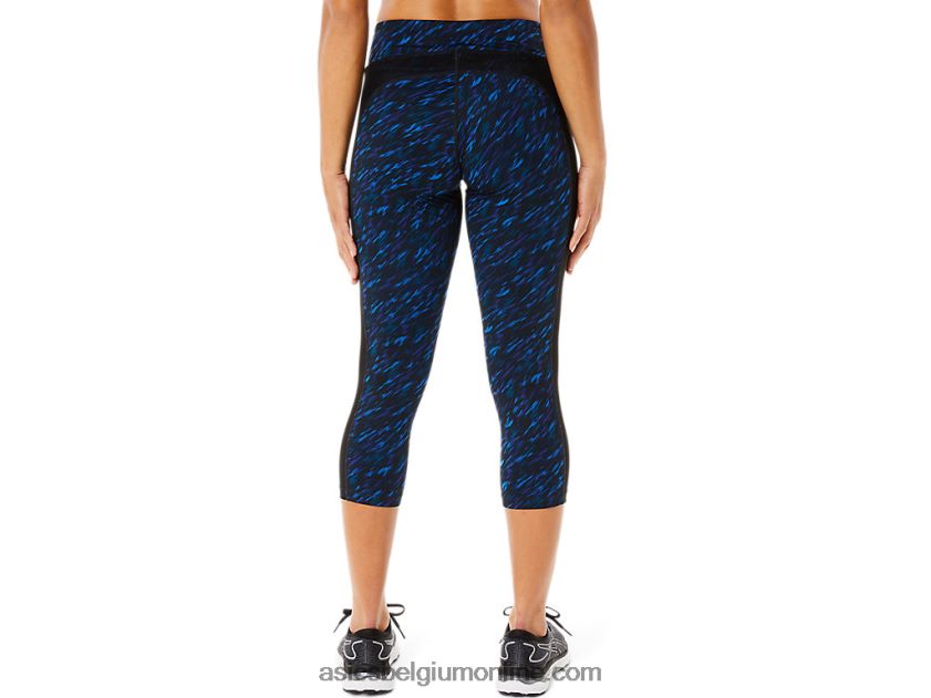 Kate pocket capri voor dames V6HXR23516 nachtschaduw/lake drive print Asics