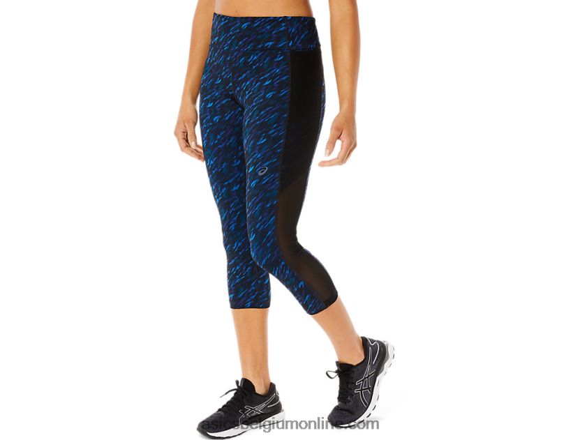 Kate pocket capri voor dames V6HXR23516 nachtschaduw/lake drive print Asics