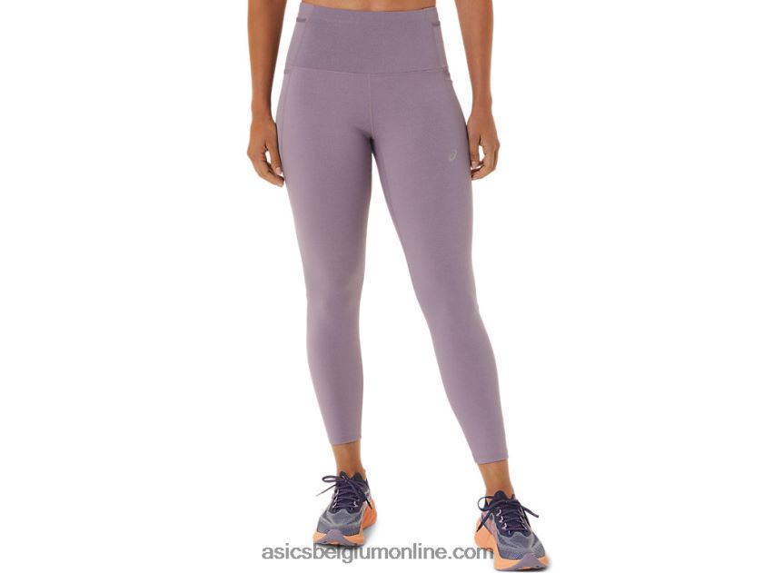 afstandsvoorraad voor dames 7/8 strak V6HXR22481 violet kwarts heide Asics