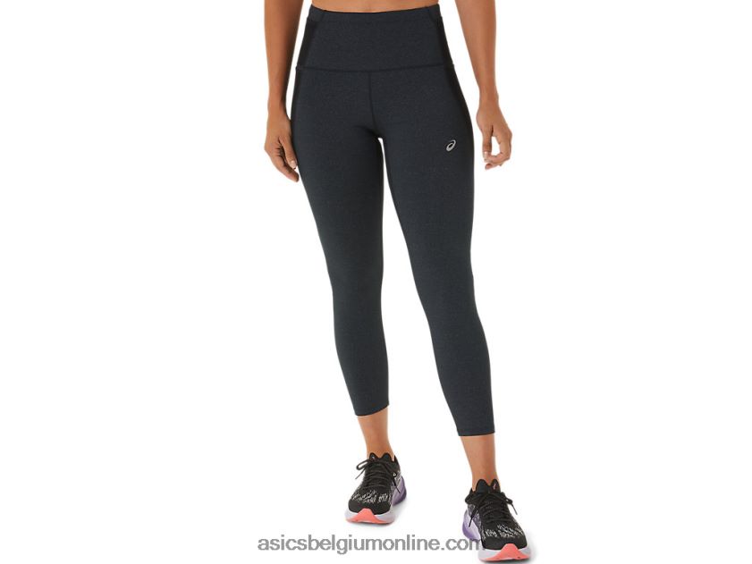 afstandsvoorraad voor dames 7/8 strak V6HXR22497 prestaties zwarte heide Asics
