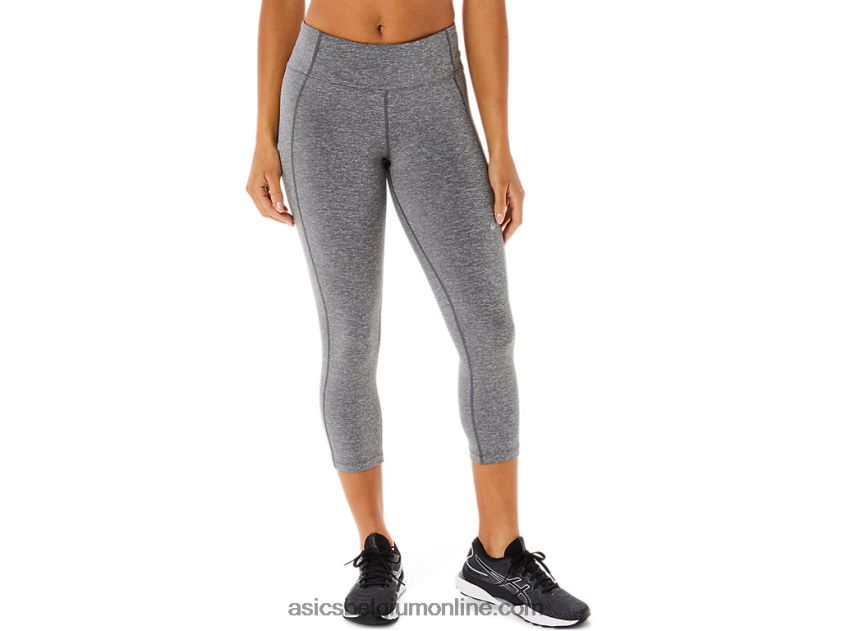 capri voor dames V6HXR23366 donker gemêleerd grijs Asics