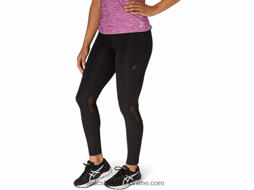 dames 7/8 mode strak V6HXR24108 prestaties zwart reliëf Asics