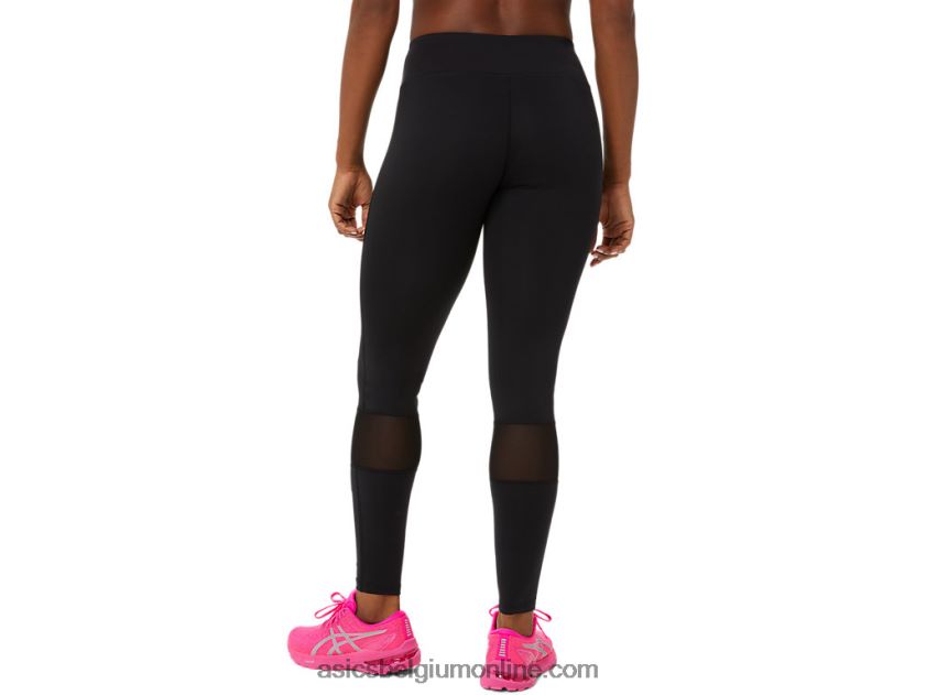 dames lite-show tight V6HXR23484 performance zwart/limoengroen Asics
