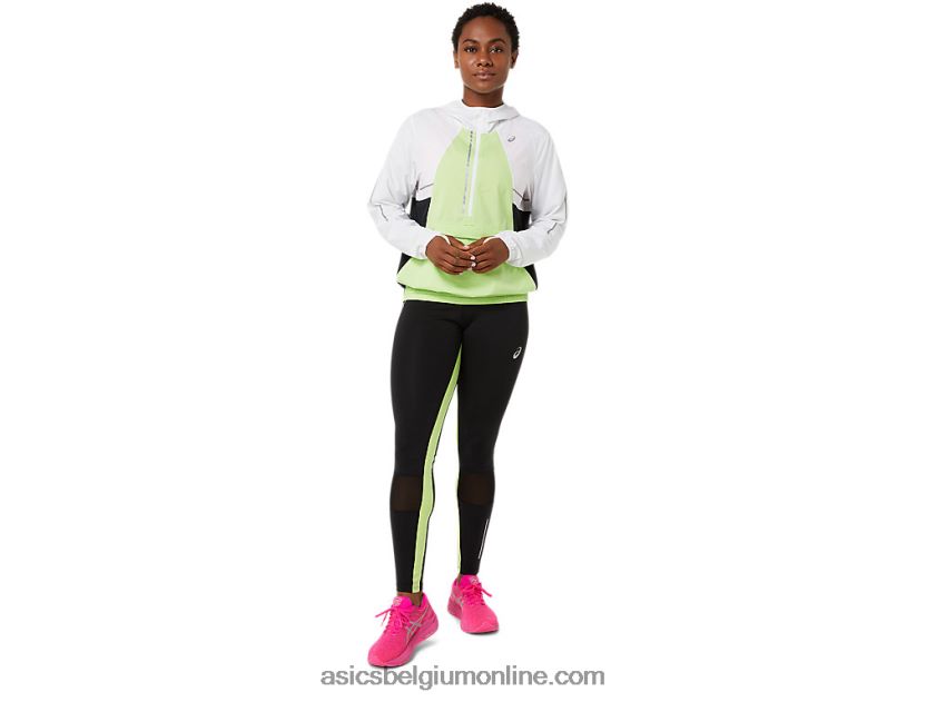 dames lite-show tight V6HXR23484 performance zwart/limoengroen Asics
