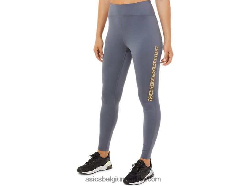 dames logo graphic tight V6HXR23375 metropolis Asics