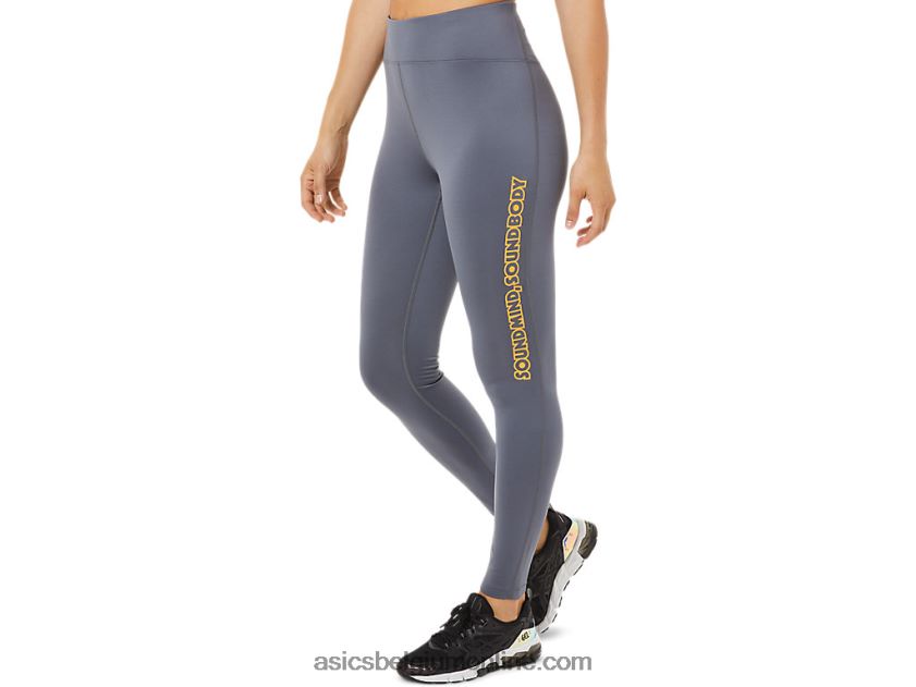 dames logo graphic tight V6HXR23375 metropolis Asics