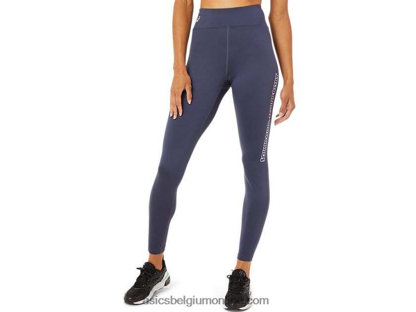 dames logo graphic tight V6HXR23392 indigo mist Asics