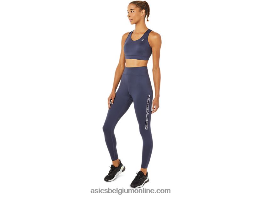 dames logo graphic tight V6HXR23392 indigo mist Asics