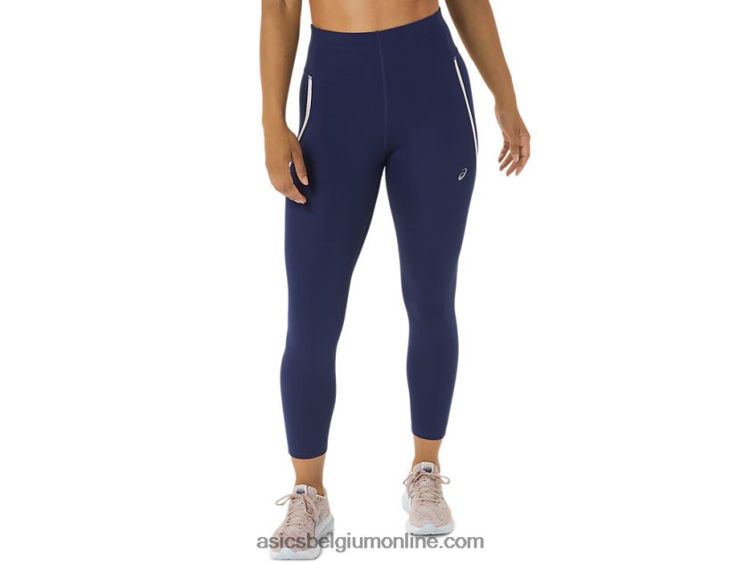 dames race high waist tight V6HXR22513 Indigo blauw Asics