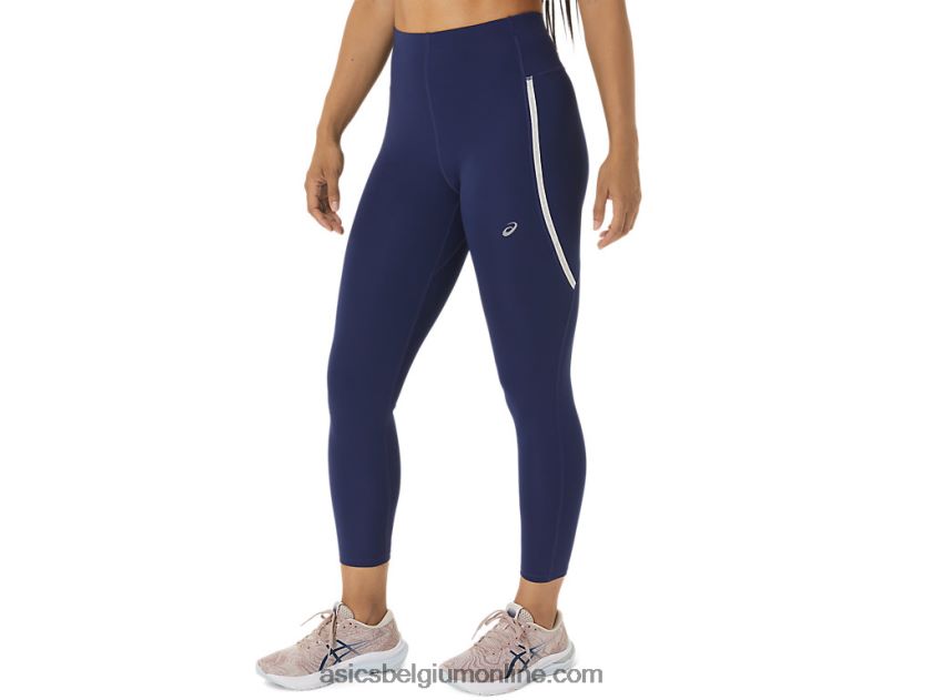 dames race high waist tight V6HXR22513 Indigo blauw Asics