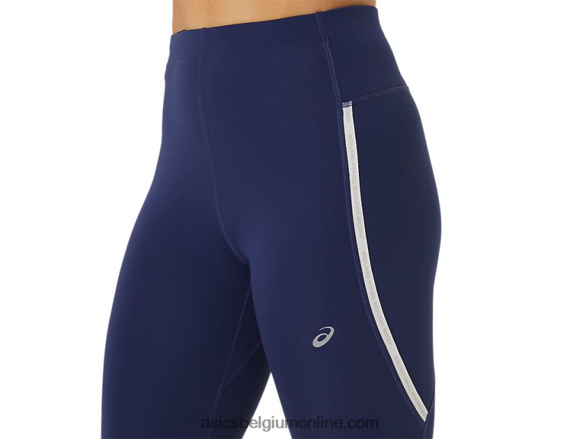 dames race high waist tight V6HXR22513 Indigo blauw Asics