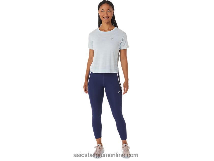 dames race high waist tight V6HXR22513 Indigo blauw Asics