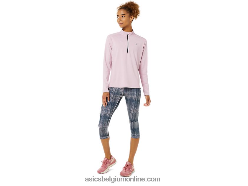 fietro capri voor dames V6HXR23351 frans blauw/nauwelijks roze Asics