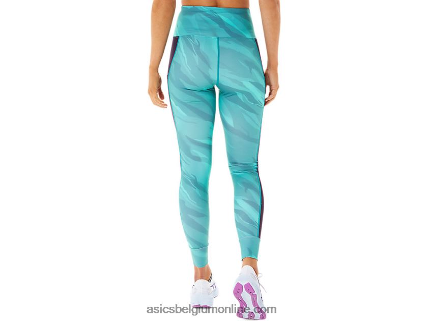 grafische trainingslegging voor dames V6HXR22914 mistige pijnboom Asics