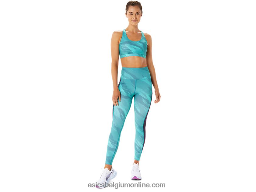 grafische trainingslegging voor dames V6HXR22914 mistige pijnboom Asics