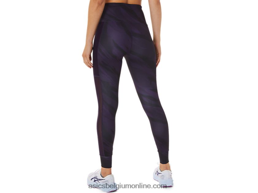 grafische trainingslegging voor dames V6HXR22944 nacht schaduw Asics