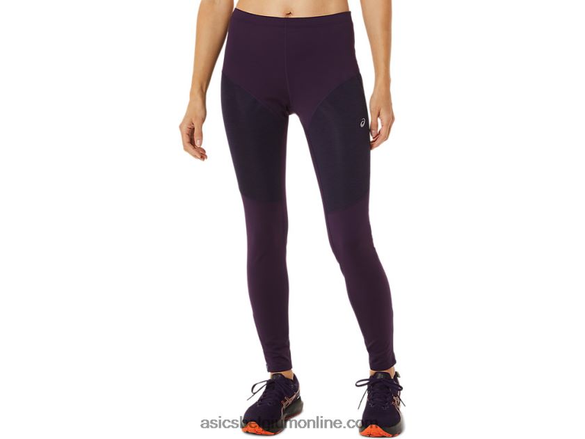hardloopbroek voor dames in de winter V6HXR22792 nacht schaduw Asics