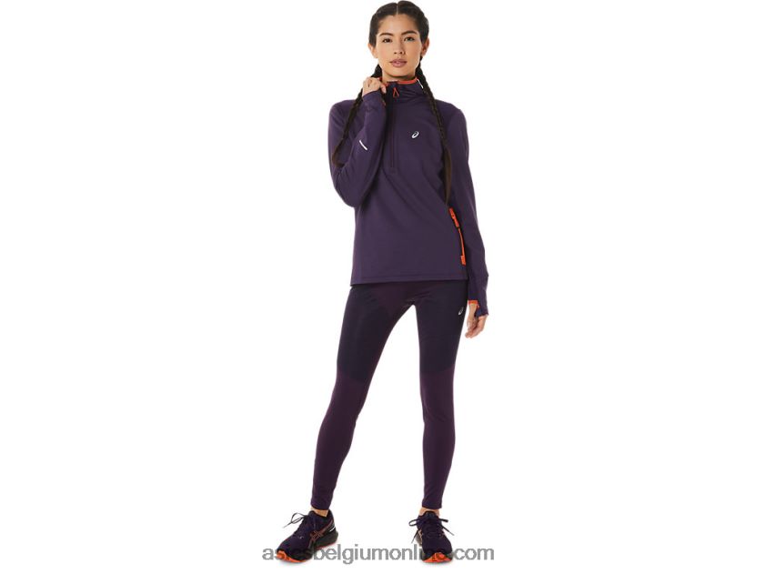 hardloopbroek voor dames in de winter V6HXR22792 nacht schaduw Asics